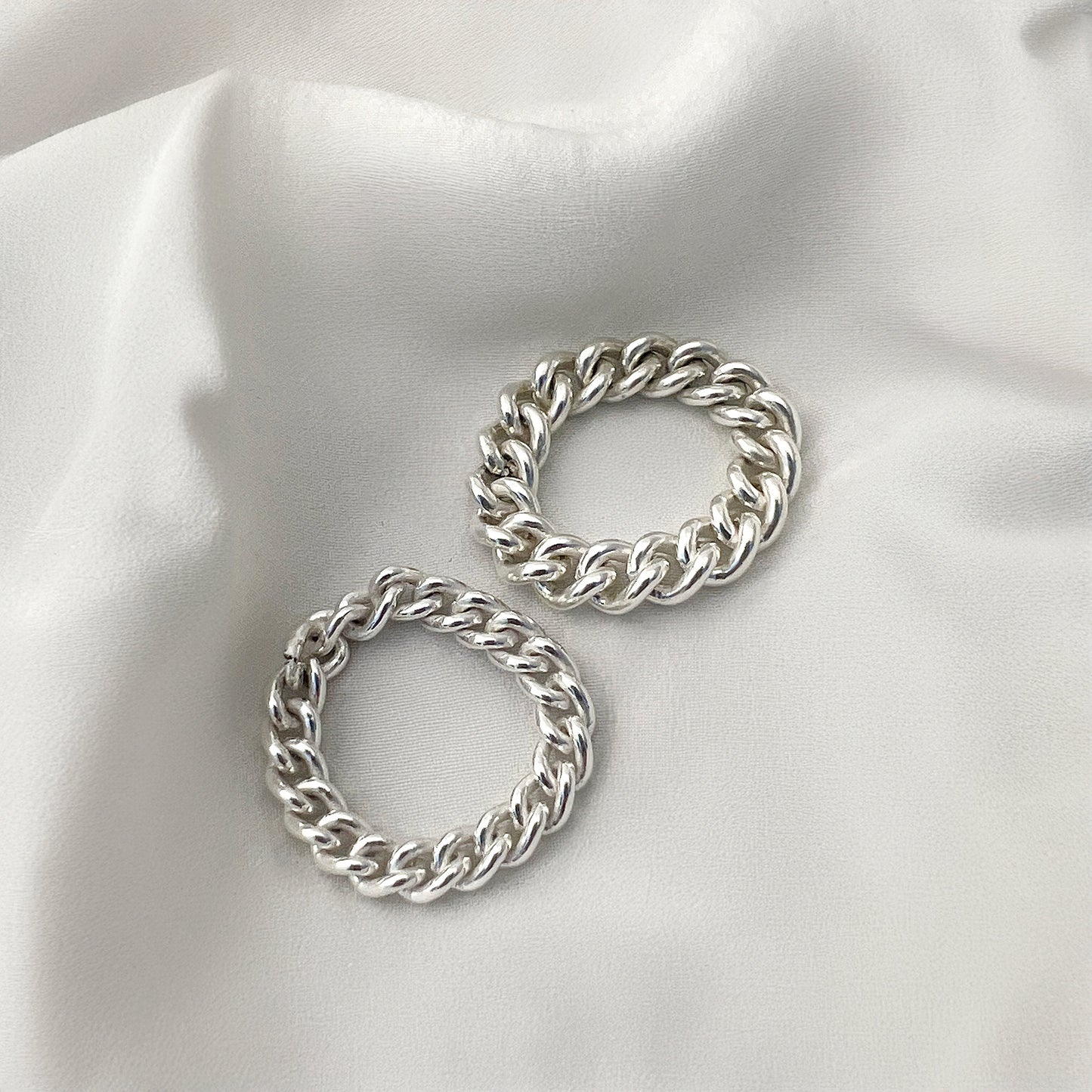 Chain Ring Silver [Exclusives Sale]
